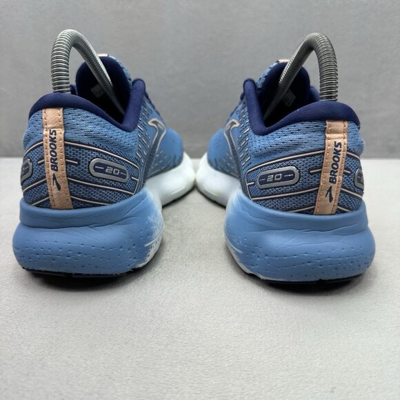 Womens Size 7 (B) Brooks Glycerin 20 Shoes Blissful Blue Running Sneakers - Picture 4 of 8